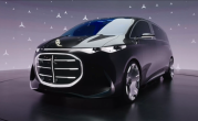 独创蝴蝶形状方向盘：奔驰纯电豪华MPV概念车全球首发!