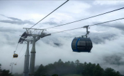 全长约7600米 垂直高差1158米！全球最长高山索道即将试运营！